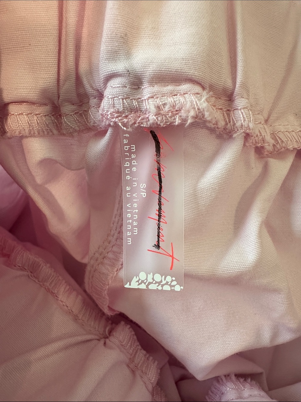 FP Movement Star Player Light Pink Wide-Leg Jumpsuit - Picture 6 of 6